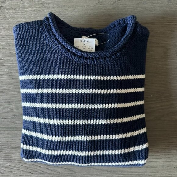 JCREW FACTORY STRIPED PULLOVER SWEATER SIZE S NWT - Picture 8 of 8